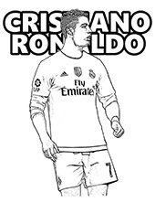 Dibujos de Cristiano Ronaldo
