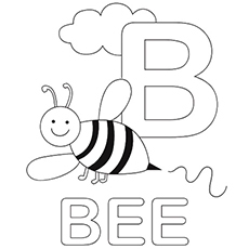 Dibujos de Bumble Bee Carta B