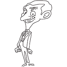 Dibujos de Gracioso Mr. Bean
