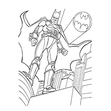 Dibujos de Fuerte Batman