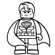 Dibujos de Superman Lego