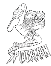 Dibujos de Spiderman Ataque