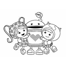 Dibujos de Geo y Milli con Bot