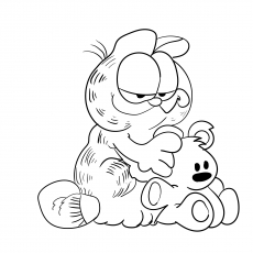 Dibujos de Garfield y Pooky