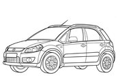 Dibujos de Suzuki SX4