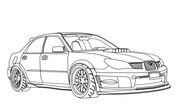 Dibujos de Subaru WRX STI