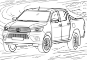 Dibujos de Toyota Hilux