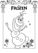 Dibujos de Olaf de Frozen