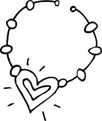 Dibujos de Collar de Corazón