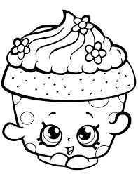 Dibujos de Cupcake Petal Shopkin
