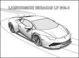 Dibujos de Lamborghini Huracán LP 610 4