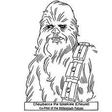 Dibujos de Chewbacca En Star Wars