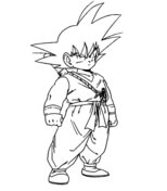 Dibujos de Pequeño Goku