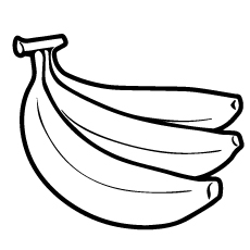 Dibujos de Tres Plátano