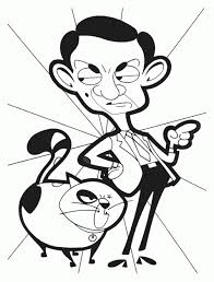 Dibujos de Mr. Bean Con Scrapper