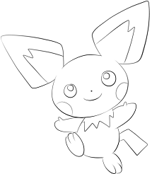 Dibujos de Pichu Pokemon