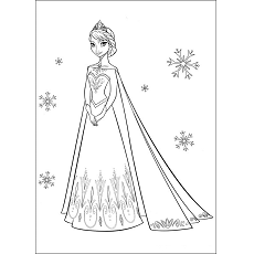 Dibujos de La Reina Elsa