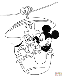 Dibujos de Mickey y Pluto