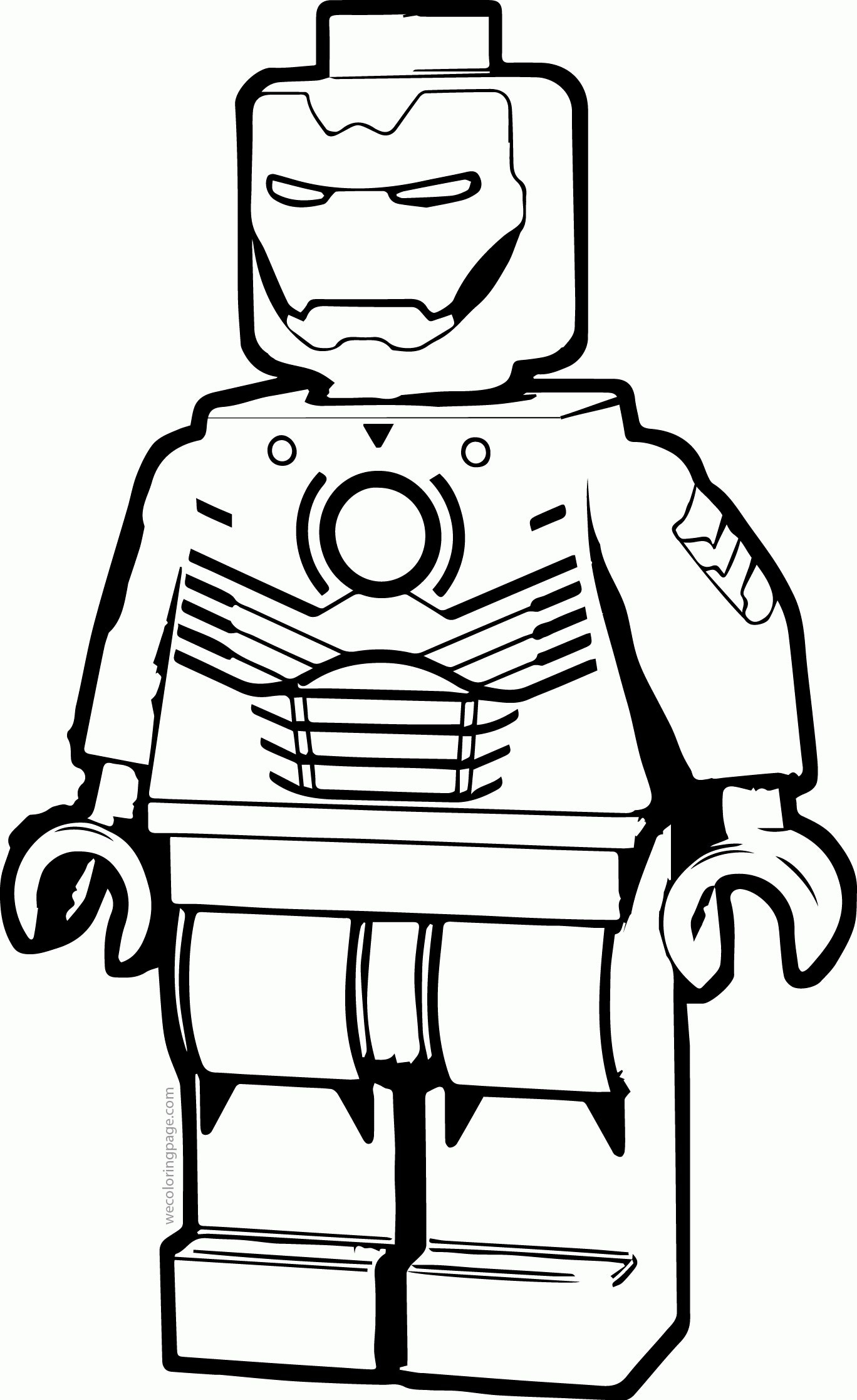 Dibujos de Lego Iron Man