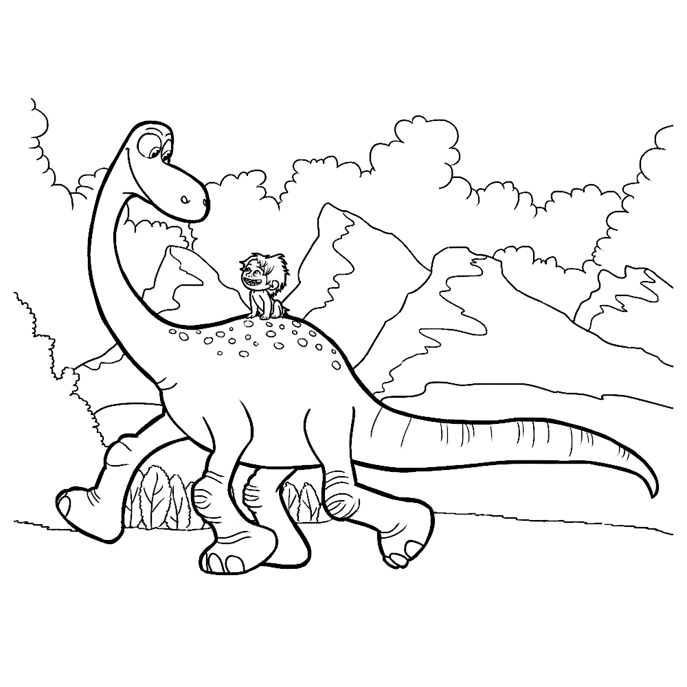 Dibujos de Arlo Dinosaurio