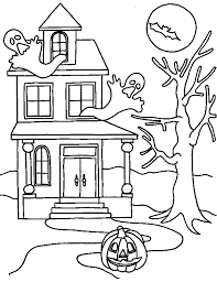 Dibujos de Fantasma y Casa Embrujada 