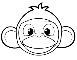 Dibujos de Cara de Mono