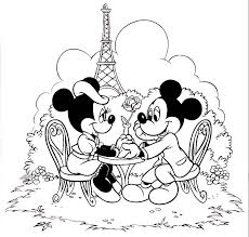 Dibujos de Mickey y Minnie en Francia