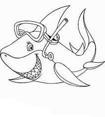 Dibujos de Buceo Con Tiburones