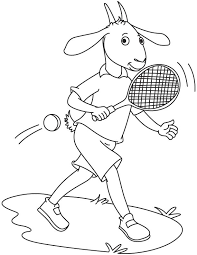 Dibujos de Cabra y Tenis