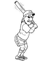 Dibujos de Abuelo Jugando Beisbol