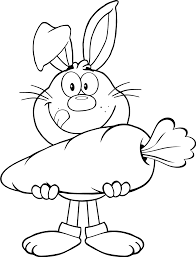 Dibujos de Conejo y Zanahoria