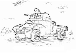 Dibujos de Vehículo del Ejército