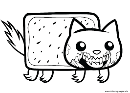 Dibujos de Gato Zombi Nyan