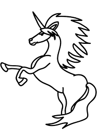 Dibujos de Unicornio Normal