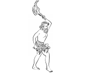 Dibujos de Gente de la Edad de Piedra