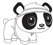 Dibujos de Panda de Dibujos Animados
