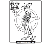 Dibujos de Woody Toy Story 4