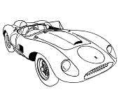 Dibujos de Ferrari 625 TRC Spyder