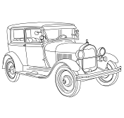 Dibujos de 1928 Ford Model A