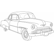 Dibujos de 1951 Chevrolet Deluxe