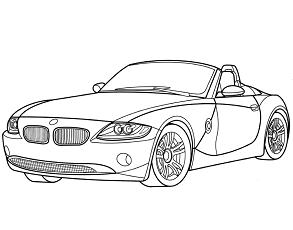 Dibujos de BMW Z4