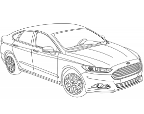 Dibujos de Ford Fusion