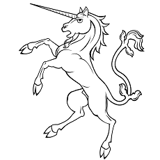 Dibujos de Fuerte Unicornio