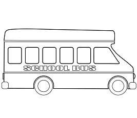 Dibujos de Autobús Escolar