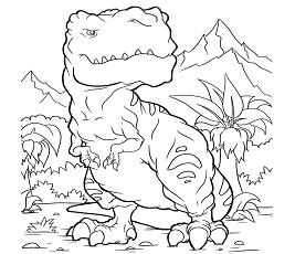 Dibujos de Gran Tyrannosaurus