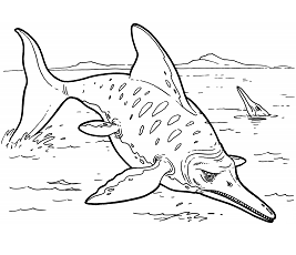 Dibujos de Ichthyosauria