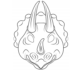 Dibujos de  de Triceratops 