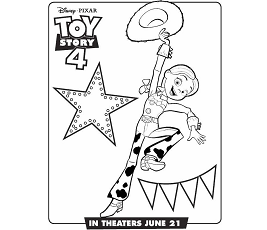 Dibujos de Jessie Toy Story 4