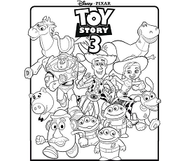 Dibujos de Toy Story 3