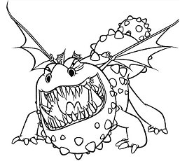 Dibujos de Gronckle Dragón